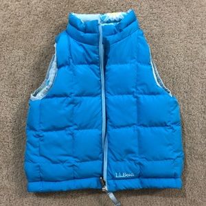 L.L. Bean reversible winter vest